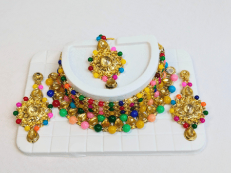 Beautiful Jewellery Set  Multi Colour